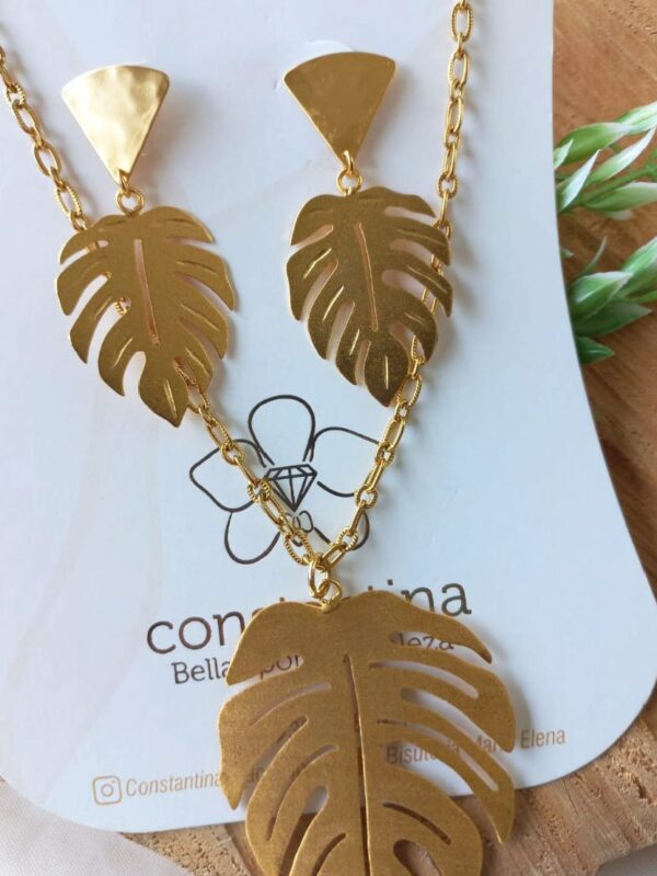 Set Hoja de Balazo Bronce